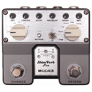 Mooer ShimVerb Pro, Digital Reverb Pedal, Efekt gitarowy 1/1
