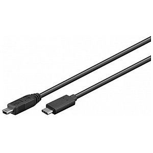 MONACOR USB-311CBM Kabel USB C, 1m 1/1