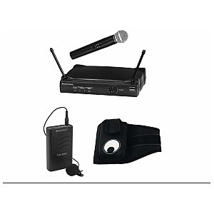 OMNITRONIC Set VHF-250 Wireless Mic Set 179MHz Mikrofony bezprzewodowe - zestaw 1/1