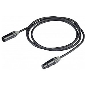 SDJ SG DMX3CLU03 Kabel DMX XLR 3pin 3m 1/2