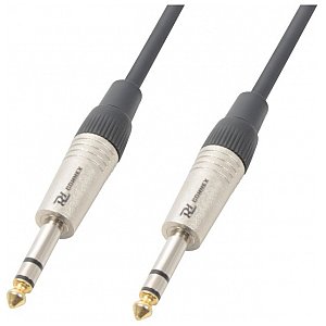 Power Dynamics Cable 6.3 Stereo- 6.3 Stereo 1.5m, przewód audio 1/1
