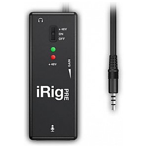 IK Multimedia IK iRig PRE - Interfejs audio iOS/ Android 1/2