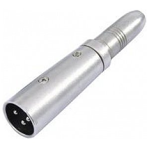 Omnitronic Adapter XLR plug/jack socket mono 1/1