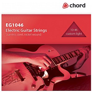 Struny do gitary elektrycznej 10-46 Chord EG1046 1/1