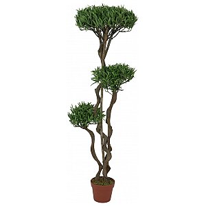 EUROPALMS Drzewo bonsai, wielopień, sztuczna roślina, 130 cm 1/3