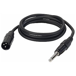 DAP FL13 - Kabel unbal. XLR/M 3 p. > Jack mono 1,5 m 1/1