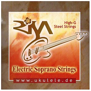 Risa Stalowe struny do ukulele elektrycznego, Soprano, high 4th 1/1