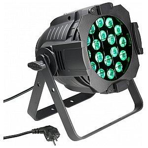 Cameo Light Studio PAR 64 CAN - 18 x 8W RGBW Czarny, reflektor sceniczny LED 1/4