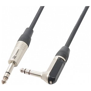 Power Dynamics Cable 6.3 Stereo- 6.3 StereoRA 3.0m, przewód audio 1/1