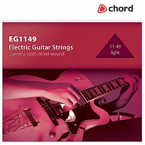 Struny do gitary elektrycznej 11-49 Chord EG1149 1/1
