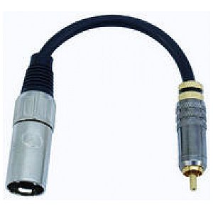 Omnitronic Cable SADC XLR male/RCA male 1/3
