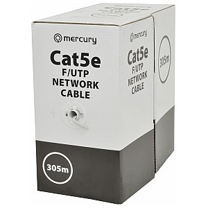 mercury Kabel ethernet Cat5e F/UTP Network Cable 305m Szary 1/4