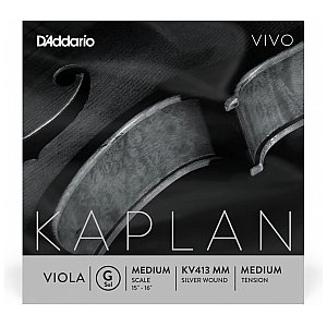 D'Addario Kaplan Vivo Struna do altówki G Medium Medium Tension 1/1