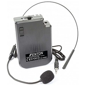 FENTON Mikrofon nagłowny z transmiterem VHF 201.400 MHz 1/1