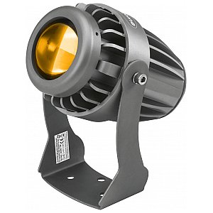 EUROLITE LED IP PST-10W amber Pinspot, Zewnętrzny reflektor punktowy IP65 1/4
