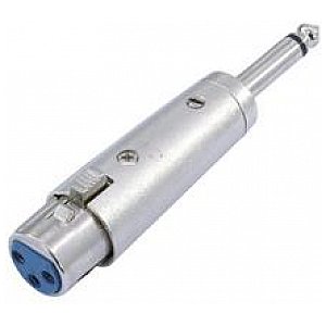 Omnitronic Adapter XLR socket/jack plug mono 1/1