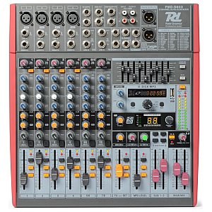 Power Dynamics PDM-S803 Stage Mixer 8Ch DSP/MP3, mikser audio 1/6