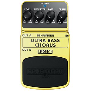 Behringer ULTRA BASS CHORUS BUC400 efekt gitarowy 1/1