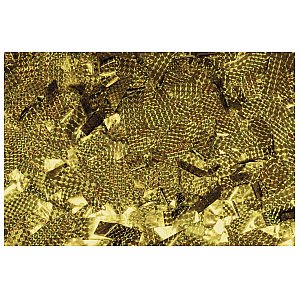 Showgear Opakowanie konfetti Metal Gold, Laser, 1 kg, Ognioodporne 1/1
