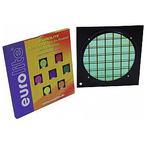 Eurolite Green dichroic filter black frame PAR-64 1/1