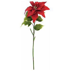 Europalms Poinsettia, red, 70cm, Sztuczny kwiat 1/2