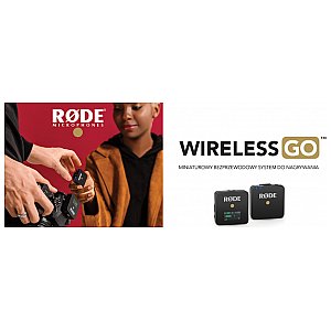 RODE Wireless GO Bezprzewodowy system do kamery 1/1