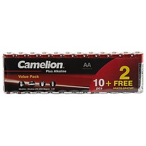 Camelion ALKALINE AA PROMO PACK (10+2 pcs) / LR6 1.5 V - 2800 mAh 1/1