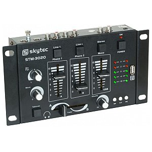 Skytec STM 3020B 4 kanałowy mikser 1/3