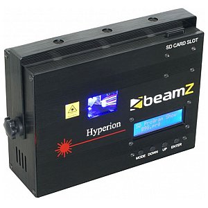 BeamZ Hyperion Anim Laser BlueDMX SD 1/4