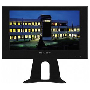 MONACOR TFT-810LED Monitor kolorowy LCD z podświetleniem diodowym, w metalowej obudowie 1/3