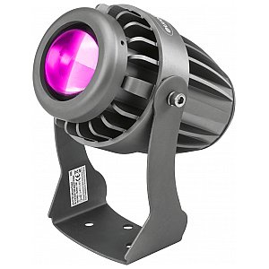 EUROLITE LED IP PST-10W pink Pinspot, Zewnętrzny reflektor punktowy IP65 1/4