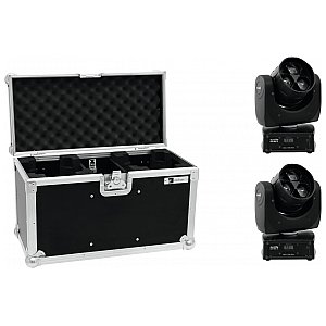 EUROLITE Zestaw oświetleniowy 2x LED TMH-14 Moving-Head Zoom 4-32 Wash + Case 1/1