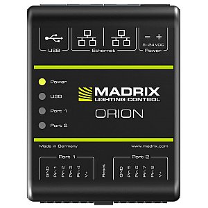 MADRIX ORION konwerter A / D - Przekształca dowolny sygnał analogowy na DMX 1/3
