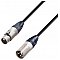 Adam Hall Cables 5 Star Series -  Microphone Cable Neutrik XLR żeński / XLR męski 7.5 m przewód mikrofonowy