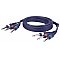 DAP FL21 - Kabel 3 mono Jack > 3 mono Jack 1,5 m