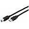 Monacor USB-303AB, kabel usb 3.0 3m