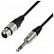 Adam Hall Cables 4 Star Series - Microphone Cable REAN XLR żeński / 6.3 mm Jack stereo 5.0 m przewód mikrofonowy