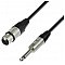 Adam Hall Cables 4 Star Series - Microphone Cable REAN XLR żeński / 6.3 mm Jack mono 10.0 m przewód mikrofonowy