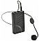 QTX VHF Neckband mic & beltpack QRPA, 175.0MHz, mikrofon nagłowny z nadajnikiem