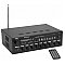 OMNITRONIC CPZ-120P PA Wzmacniacz miksujący 120W 100V / 4-16ohm 4 strefowy z MP3, FM, BT