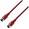 Adam Hall Cables 3 Star Series - MIDI Cable 6 m red przewód MIDI