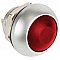 PRZYCISK MINI ROUND METAL PUSH BUTTON WITH RED BUTTON 1P SPST OFF-(ON)