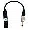 Omnitronic Cable AC-03 XLR(m)/Jack plug mono, 30cm