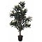 EUROPALMS Drzewo oleander, sztuczna roślina, biały, 120 cm