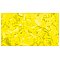 Showgear Wolno opadające konfetti 55 x 17 mm Neonowy żółty, 1 kg Ognioodporne