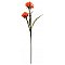 EUROPALMS Kwiat Dahlia (EVA), sztuczna roślina, pomarańczowy, 100 cm