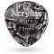 D'Addario Acrylux Nitra kostka do mandoliny, 1.5mm,  25 sztuk