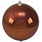 EUROPALMS Deco Ball Dekoracyjna kula, bombka 20cm, copper