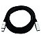 Omnitronic Cable MC-05, 0,5m,black,XLR m/f,balanced
