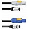 PSSO Combi kabel DMX PowerCon/XLR 1,5m
